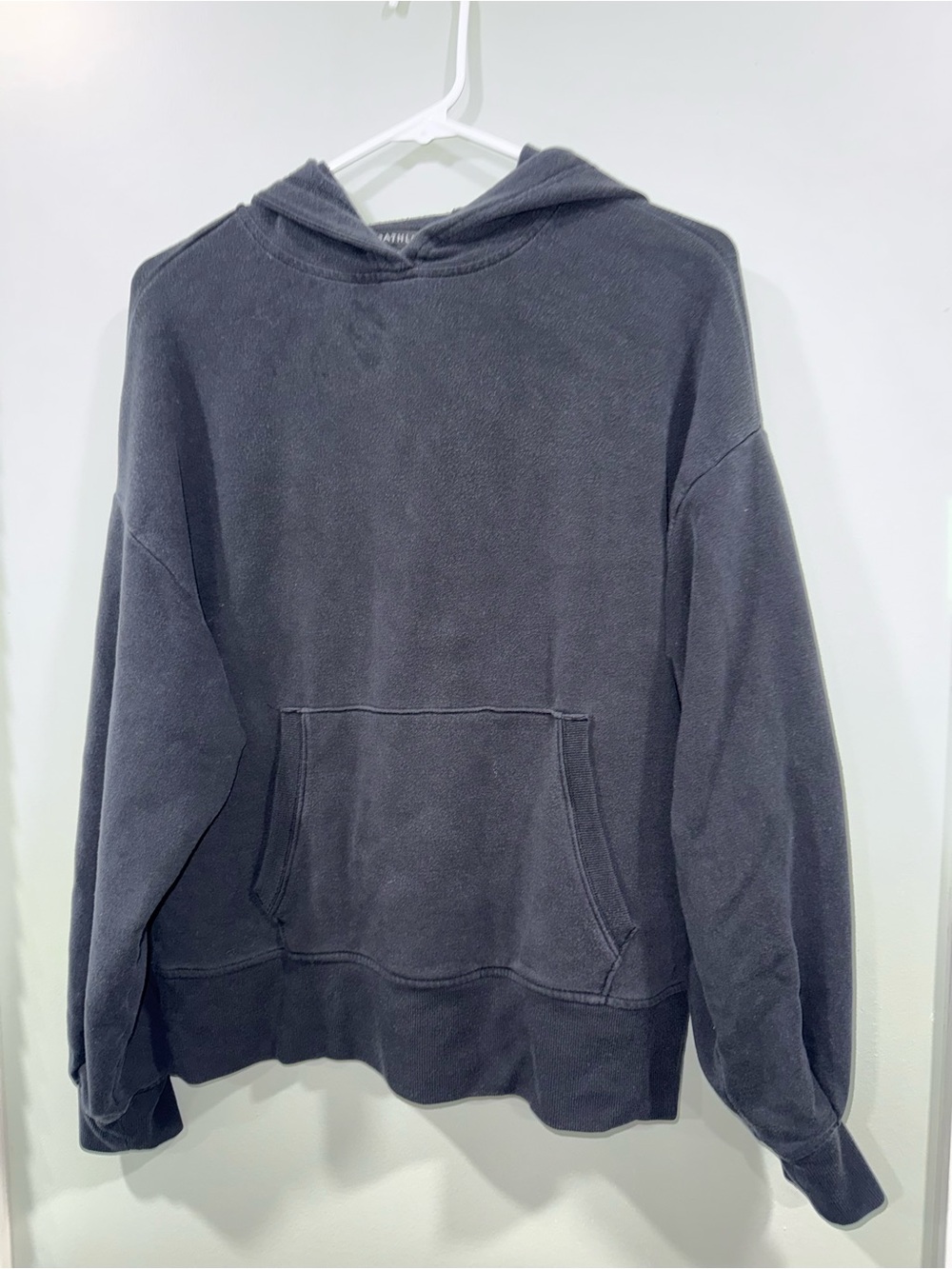 Athleta Black Pullover Hoodie Sweatshirt
